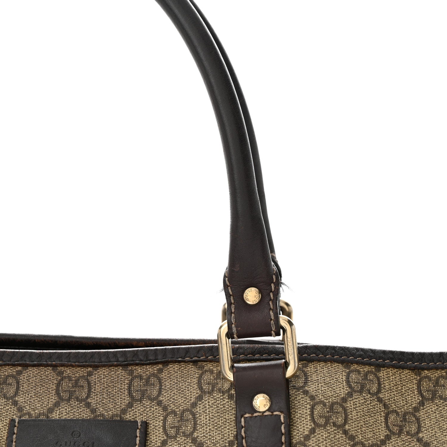 Gucci GG Plu Monogram Medium Joy Tote Bag Brown 15 of 19
