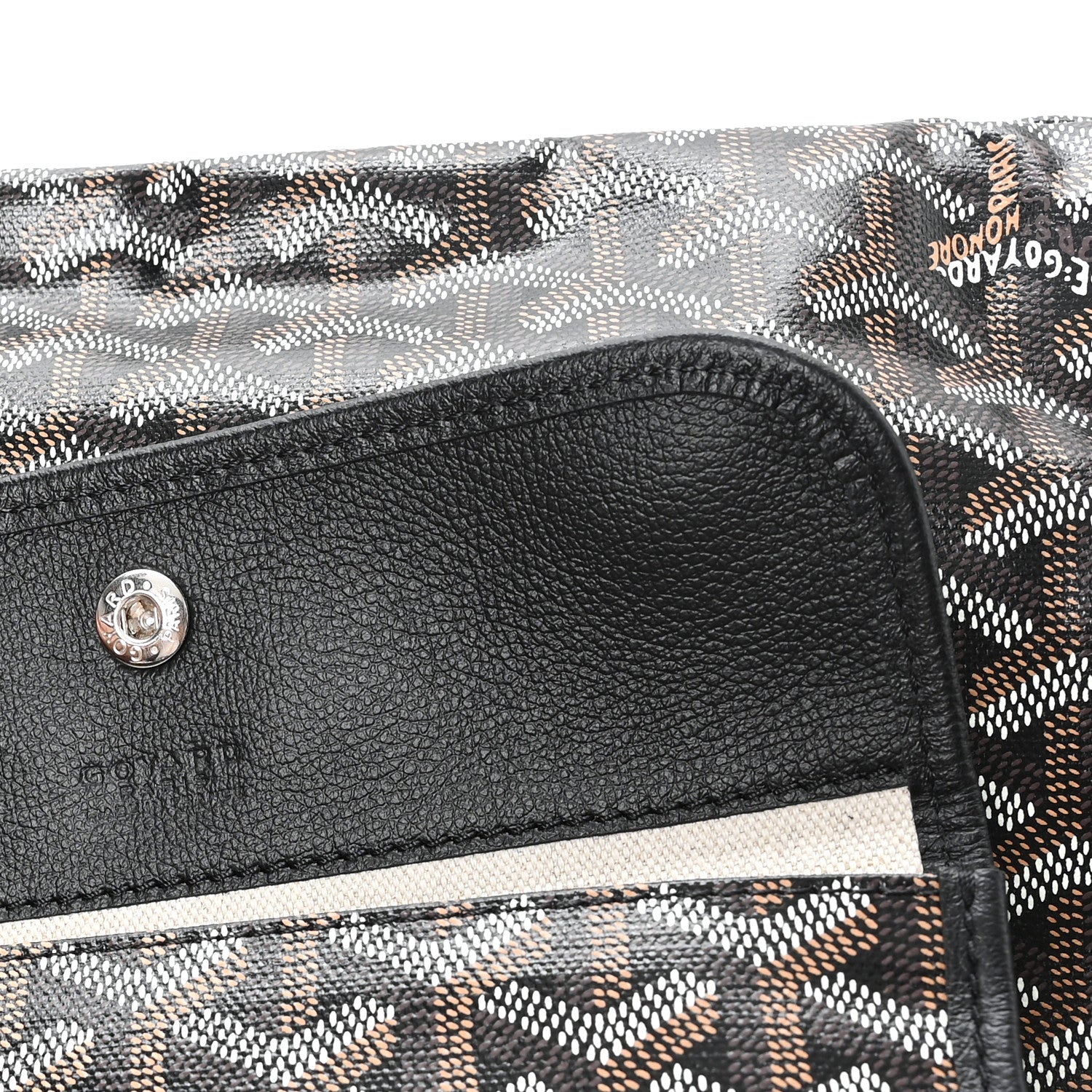 Goyard Goyardine Saint Louis PM Black 6 of 10
