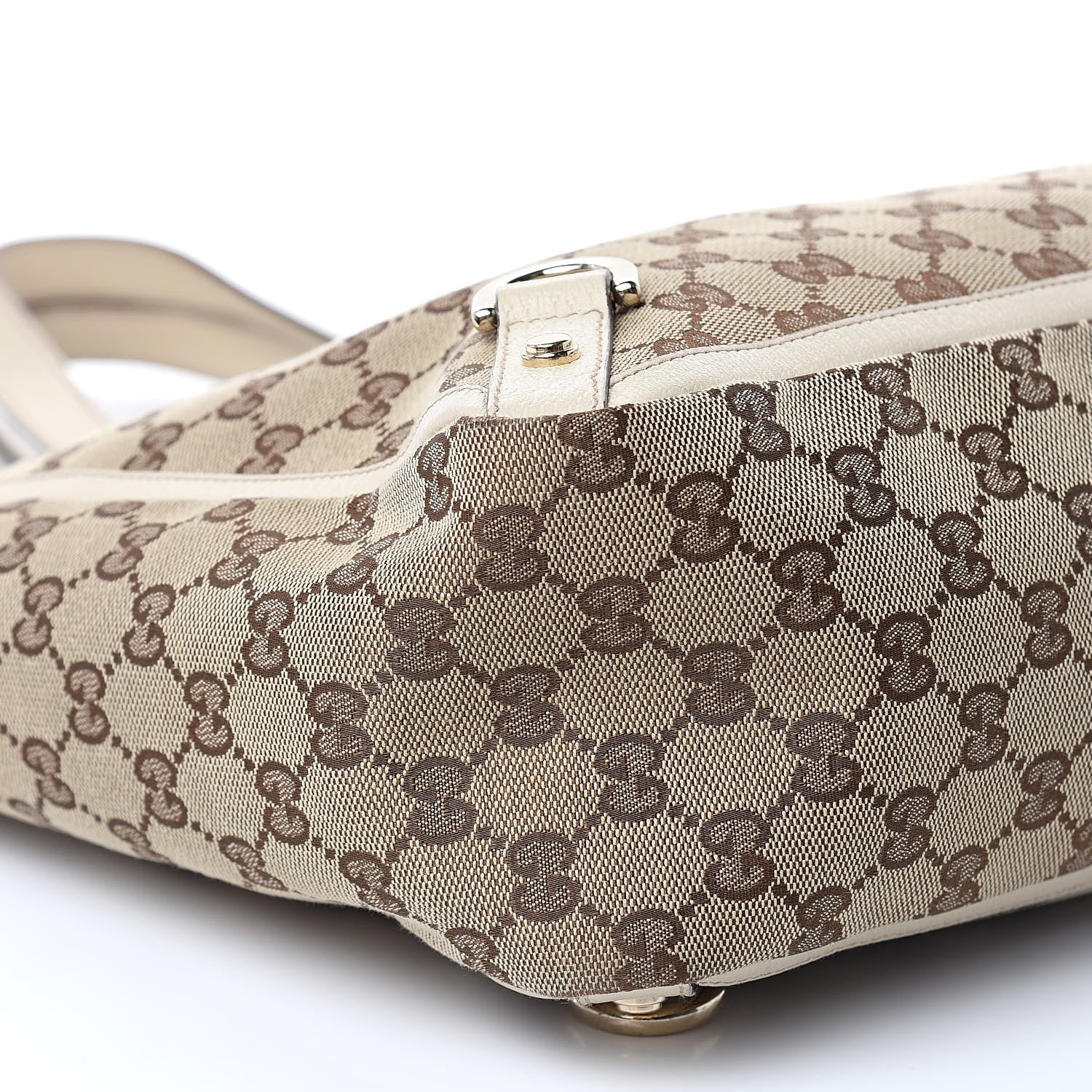 Gucci Monogram Large Abbey Tote Off White 8 of 12
