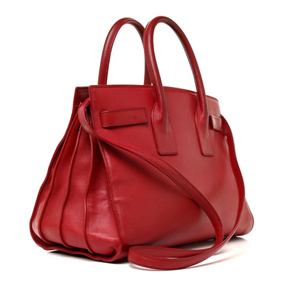 Saint Laurent Calfskin Small Sac De Jour Rouge Orient 3 of 26