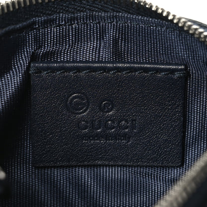 Gucci Microguccissima Key Ring Coin Case Black 6 of 8