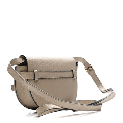 Loewe Pebble Grain Calfskin Mini Gate Dual Bag Light Oat 3 of 10