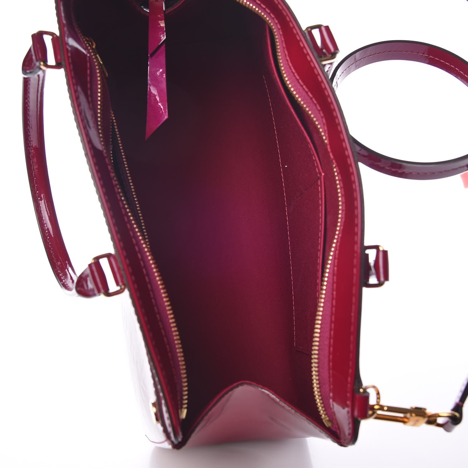 Louis Vuitton Vernis Brea MM NM Magenta 6 of 8