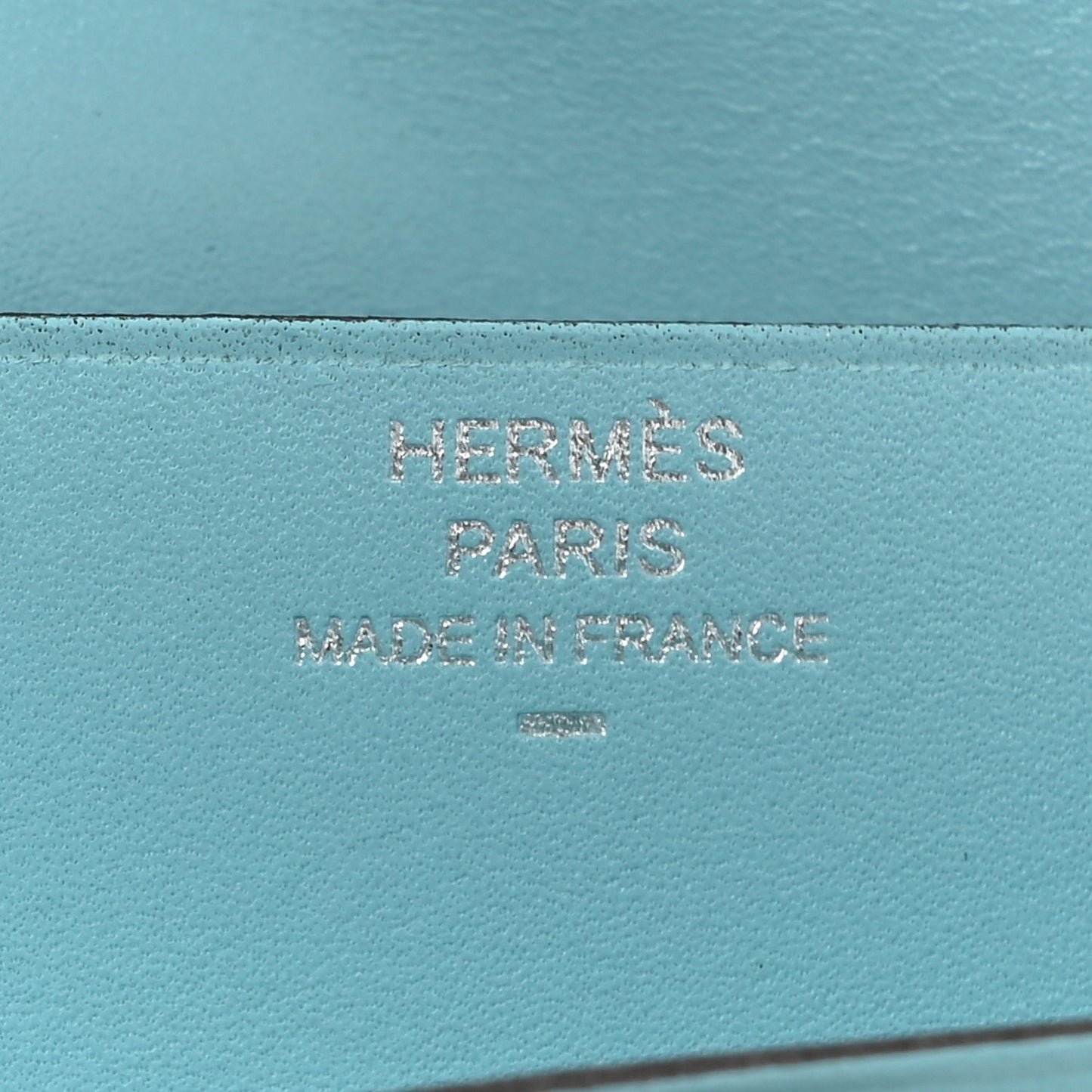 Tadelakt Lizard Bearn Gusset Wallet Bleu Atoll Bleu Petrole