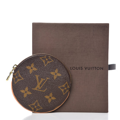 Louis Vuitton Monogram Round Coin Purse 7 of 7