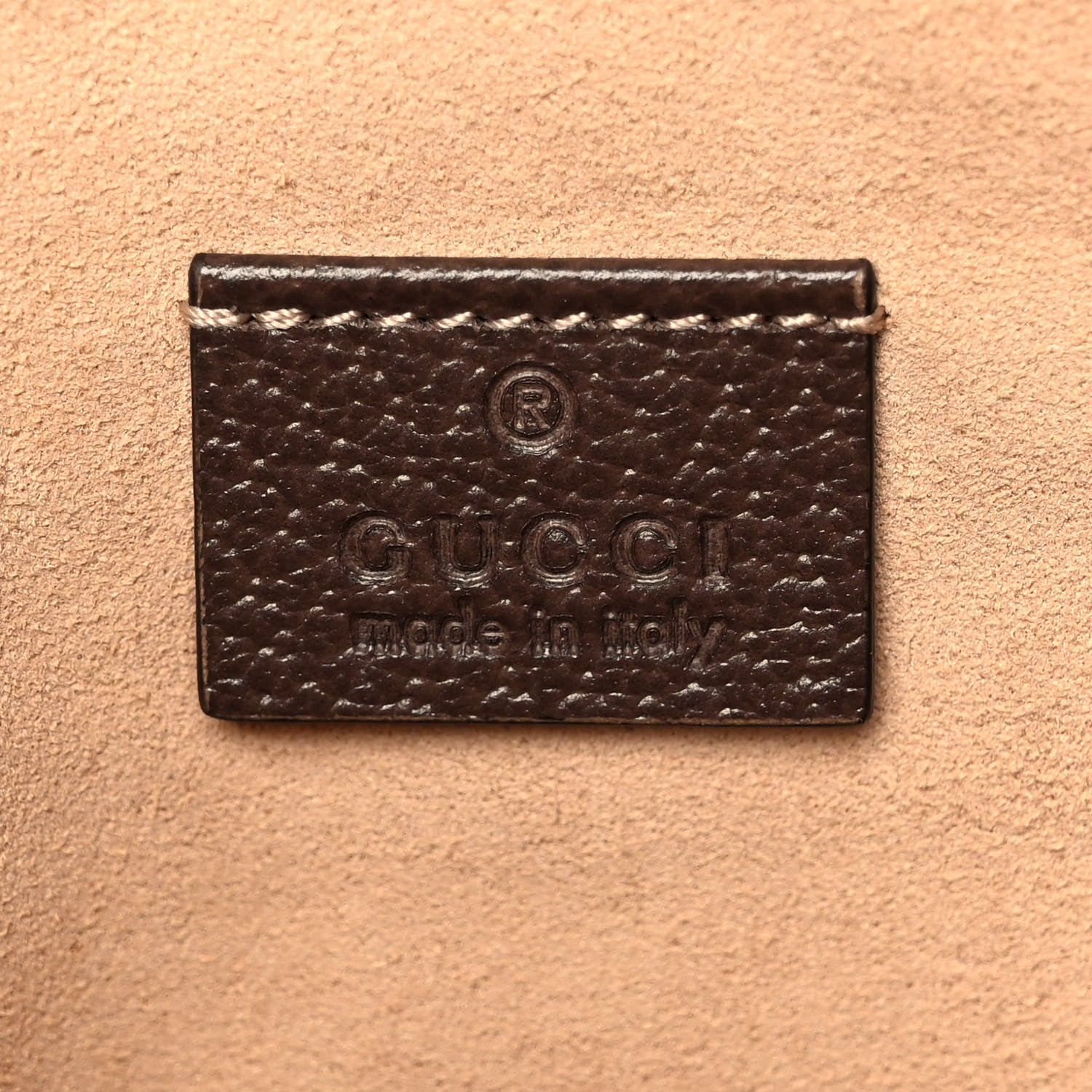 Gucci GG Supreme Monogram Large Ophidia Pouch Clutch Brown 6 of 10