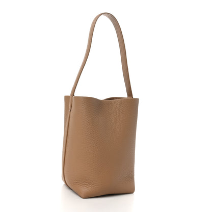 The Row Grained Calfskin Small N/S Park Tote Sandpit 3 of 9