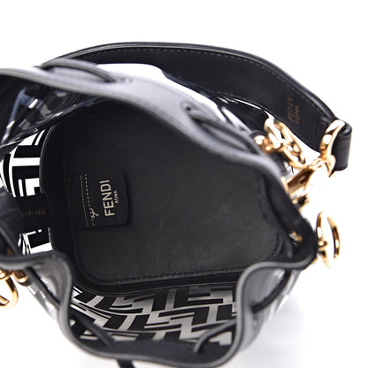 Fendi TPU FF Vitello Grace F is Fendi Mini Mon Tresor Bucket Bag Black 5 of 10