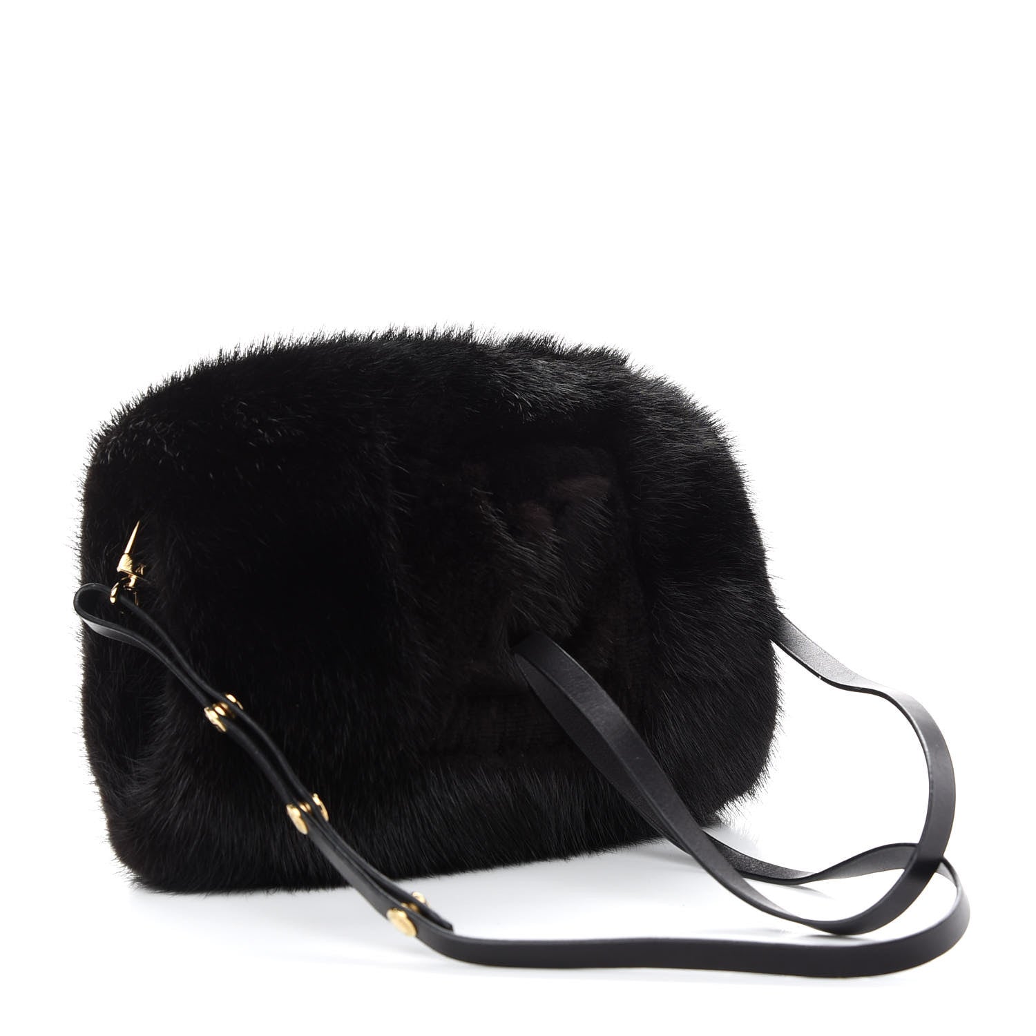 Louis Vuitton Vison Fur Muff Black 3 of 8