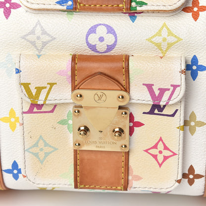 Louis Vuitton Monogram Multicolor Keepall 45 White 9 of 16