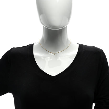 Cartier 18K Yellow Gold Diamond SM D'Amour Pendant Necklace 4 of 4