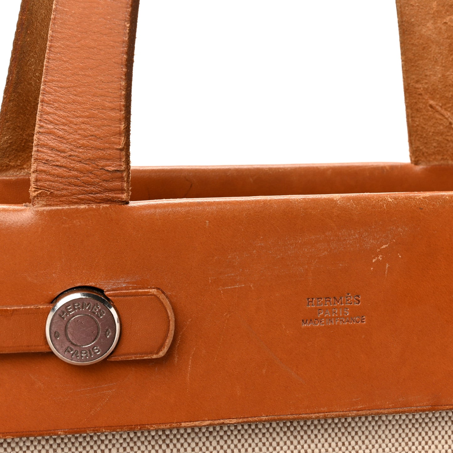 Toile Vache Hunter Herbag Cabas MM Natural