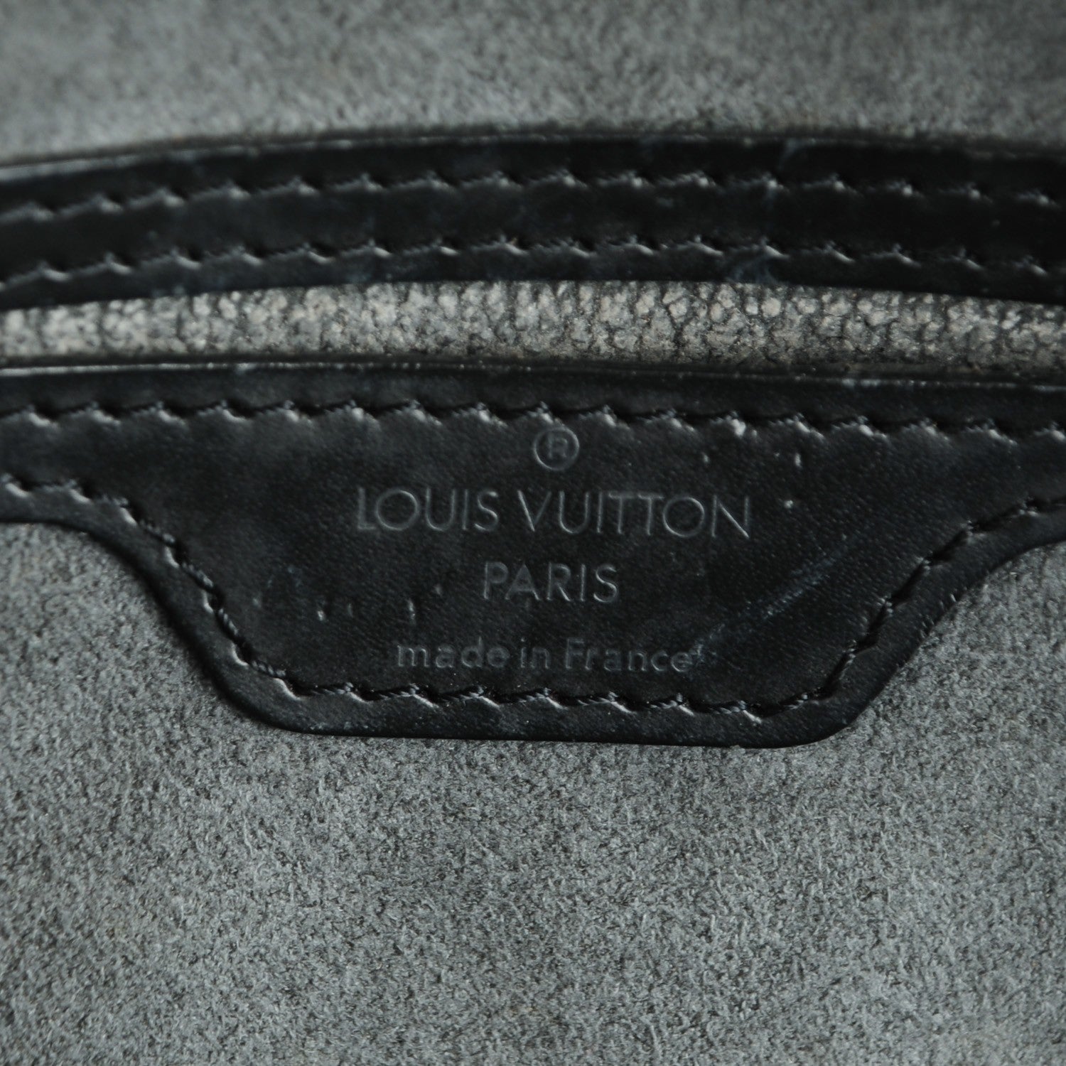 Louis Vuitton Epi Mabillon Backpack Black 6 of 7