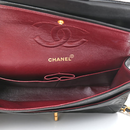 Chanel Lambskin Quilted Medium Double Flap Black 6 of 11