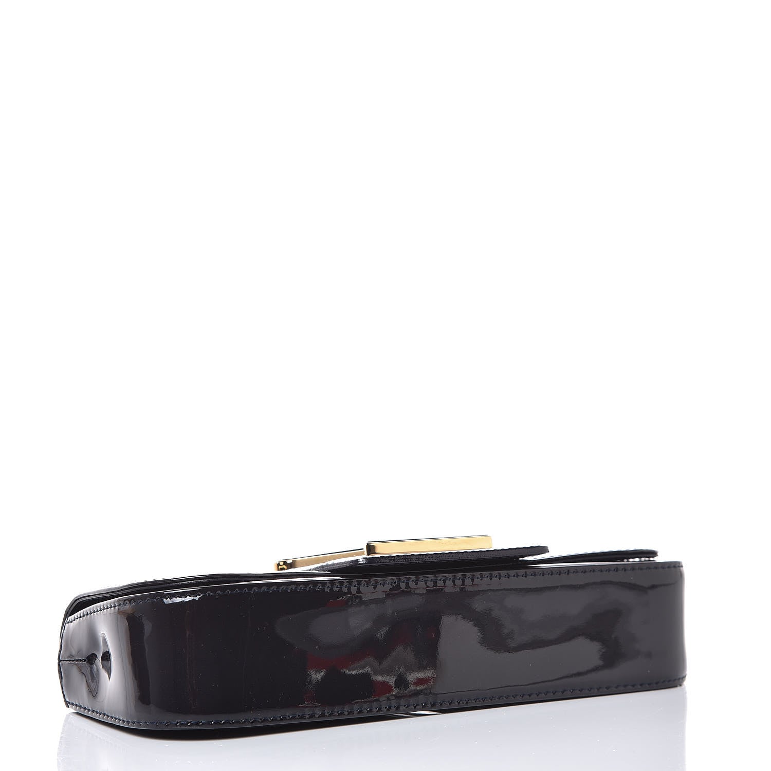 Louis Vuitton Patent Sobe Clutch Blue Infini 4 of 6