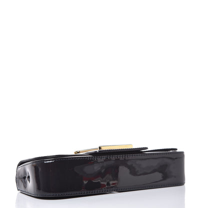 Louis Vuitton Patent Sobe Clutch Blue Infini 4 of 6