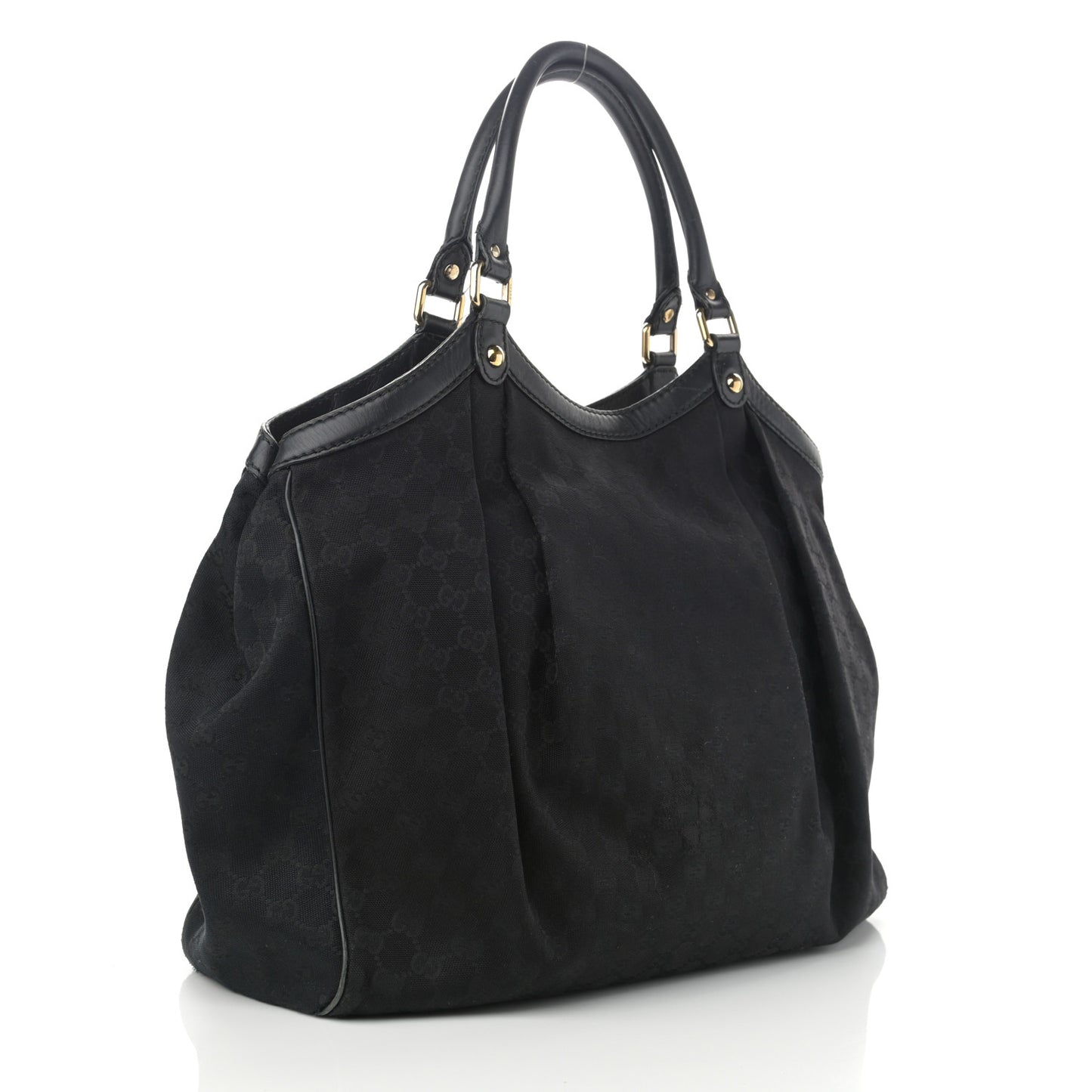 Monogram Large Sukey Black