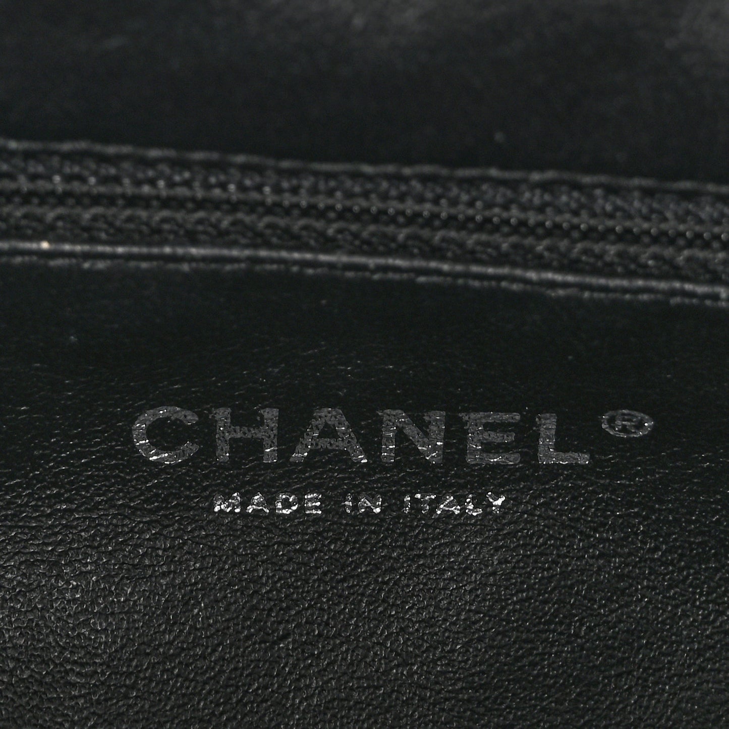 Caviar Quilted Timeless Clutch Black
