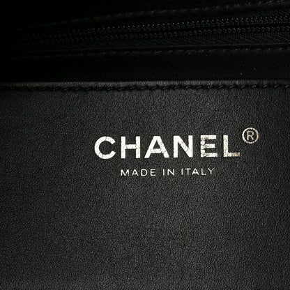 Chanel Calfskin Quilted Small Maxi Hobo Black 6 of 10