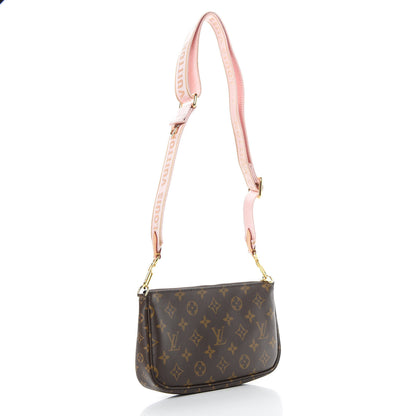 Louis Vuitton Monogram Multi Pochette Accessories Large Pochette Rose Clair 3 of 12