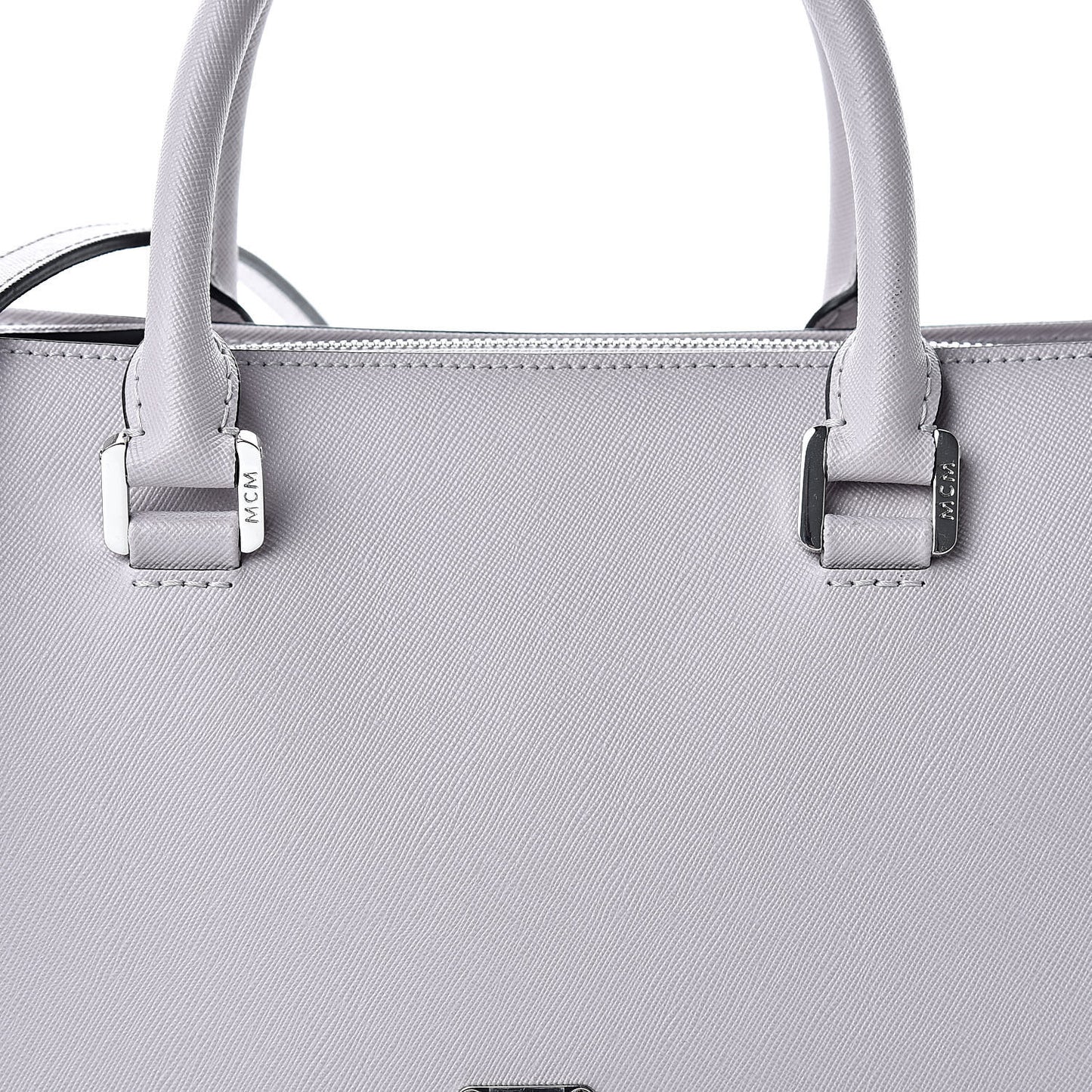Saffiano Medium Nuovo Tote Gull Gray