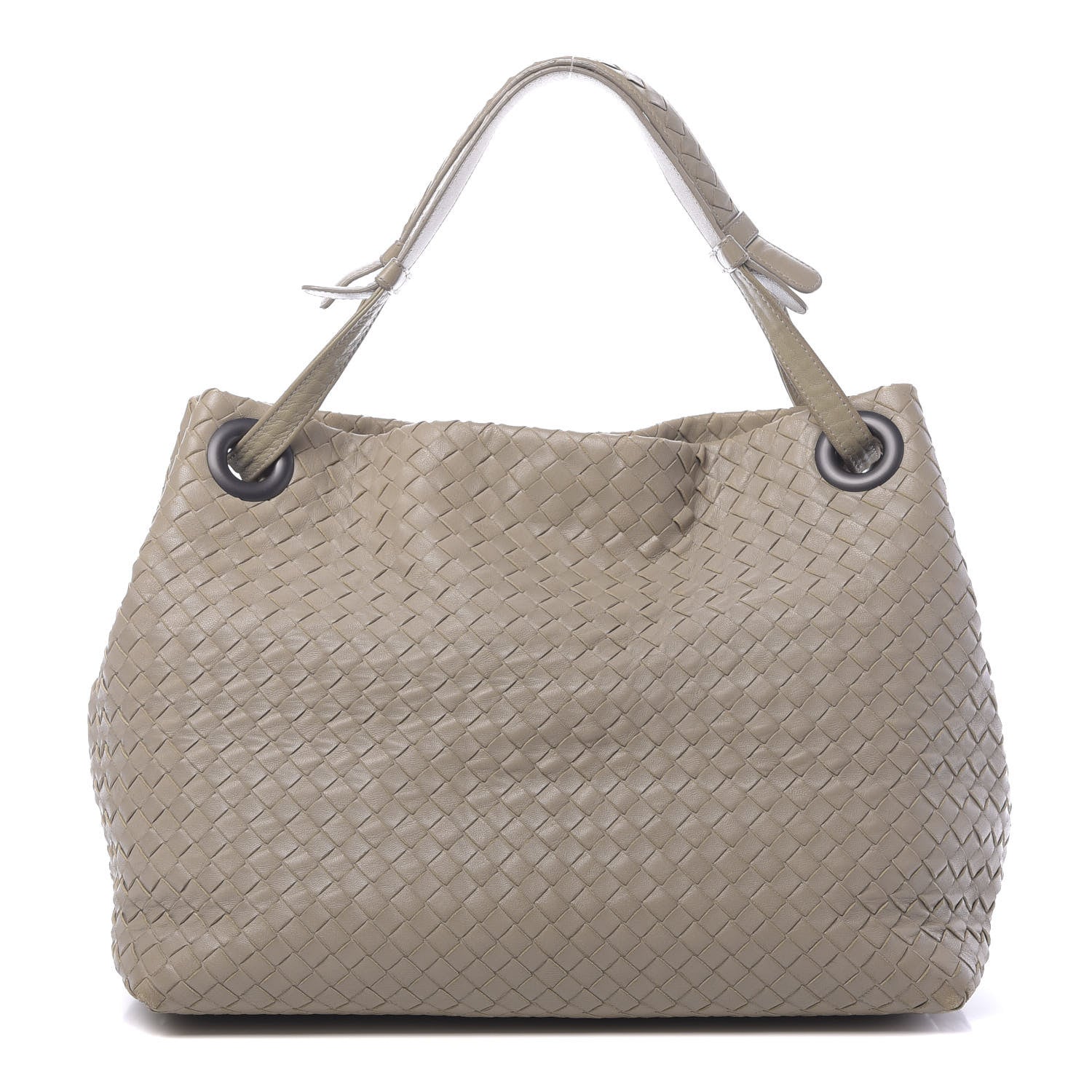 Bottega Veneta Nappa Intrecciato Medium Garda Bag Fume 1 of 16