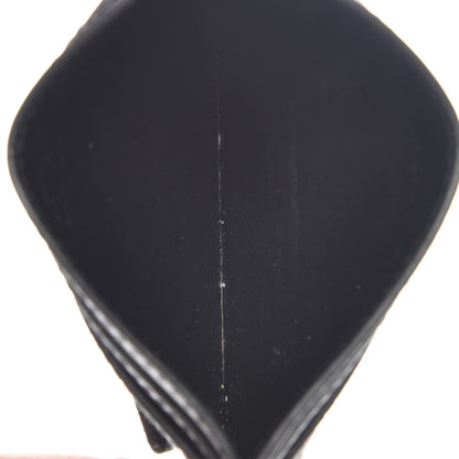 Saint Laurent Calfskin Multi Patch Credit Card Case Black 5 of 7