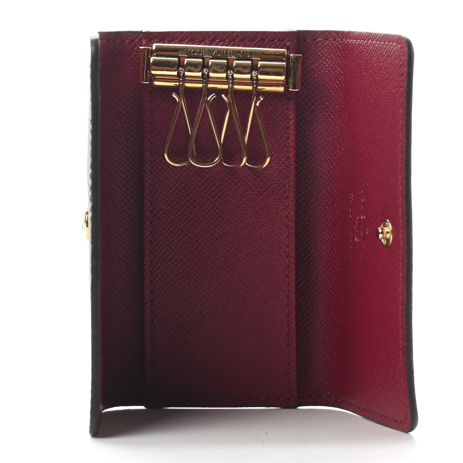 Louis Vuitton Monogram 4 Key Multicles Holder Fuchsia 5 of 6