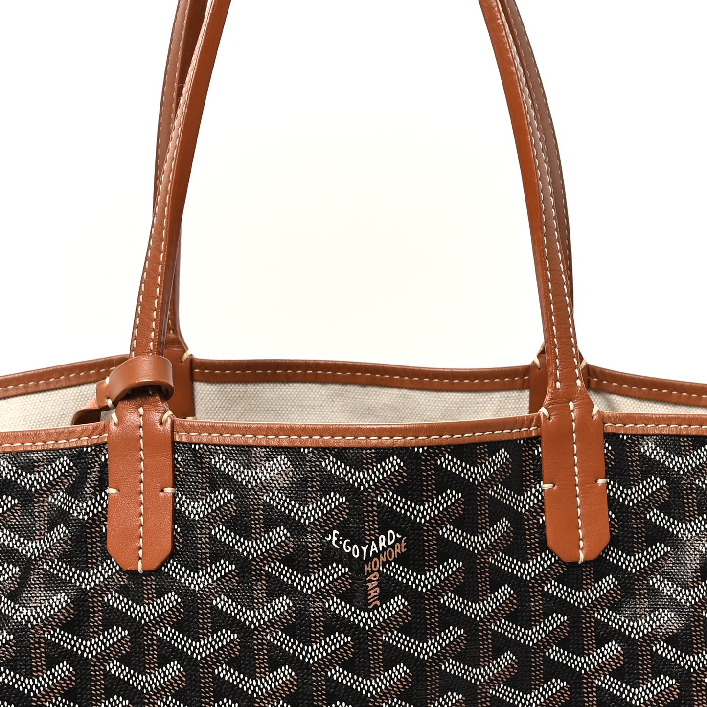 Goyardine Saint Louis PM Black Gold