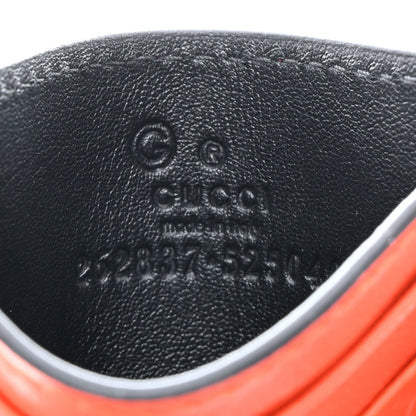 Gucci Microguccissima Card Holder Sun Orange 6 of 6
