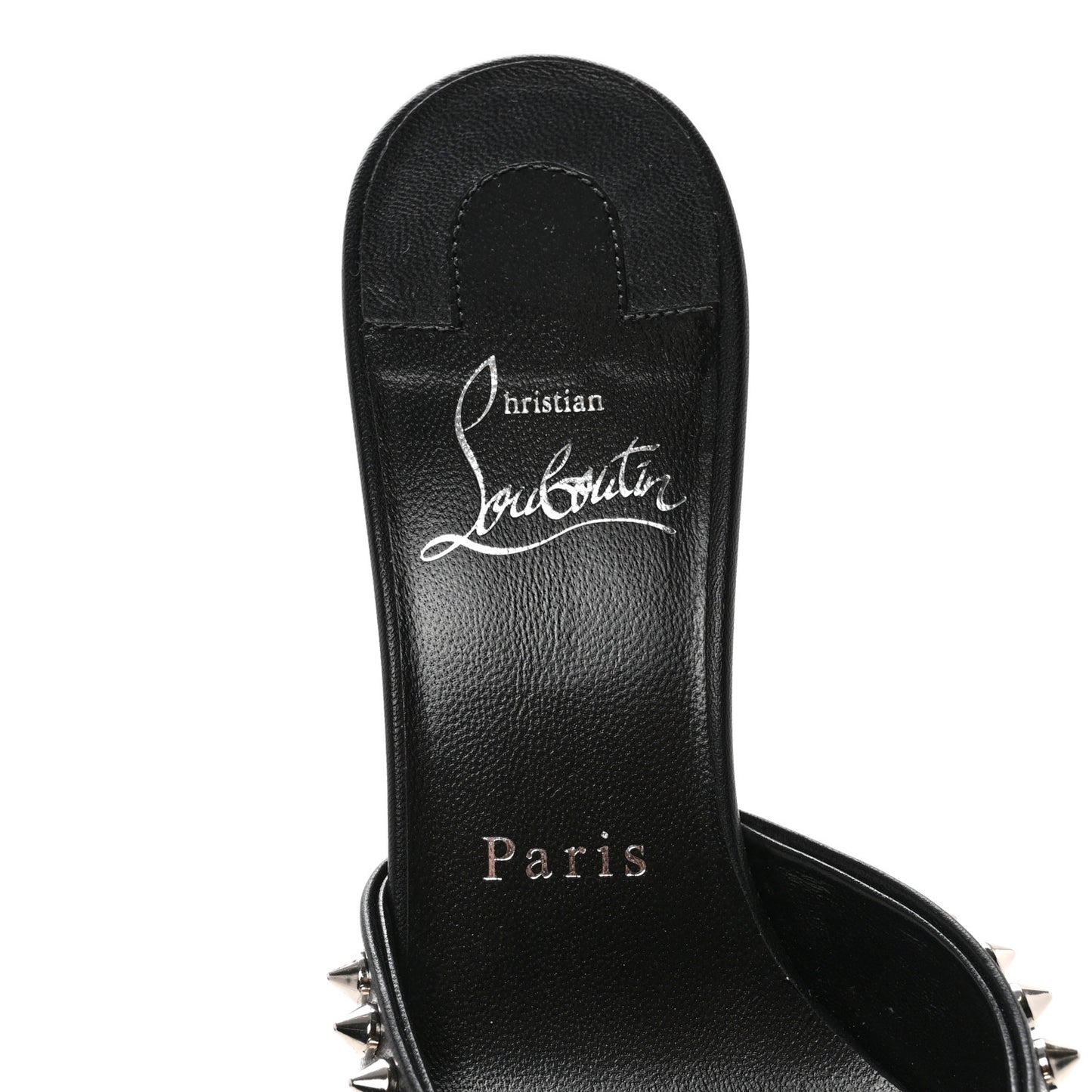 Nappa Spike Me Dolly 85 Sandals 36 Black