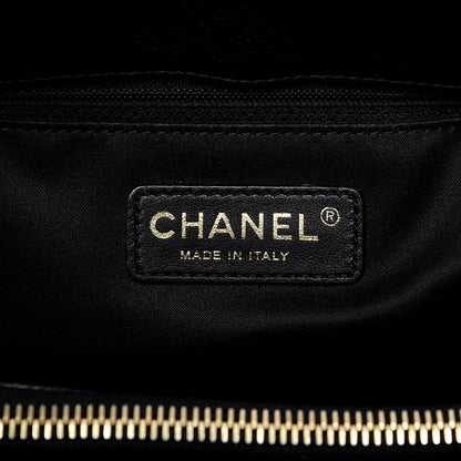 Chanel Caviar Quilted Grand Shopping Tote GST Black 6 of 11