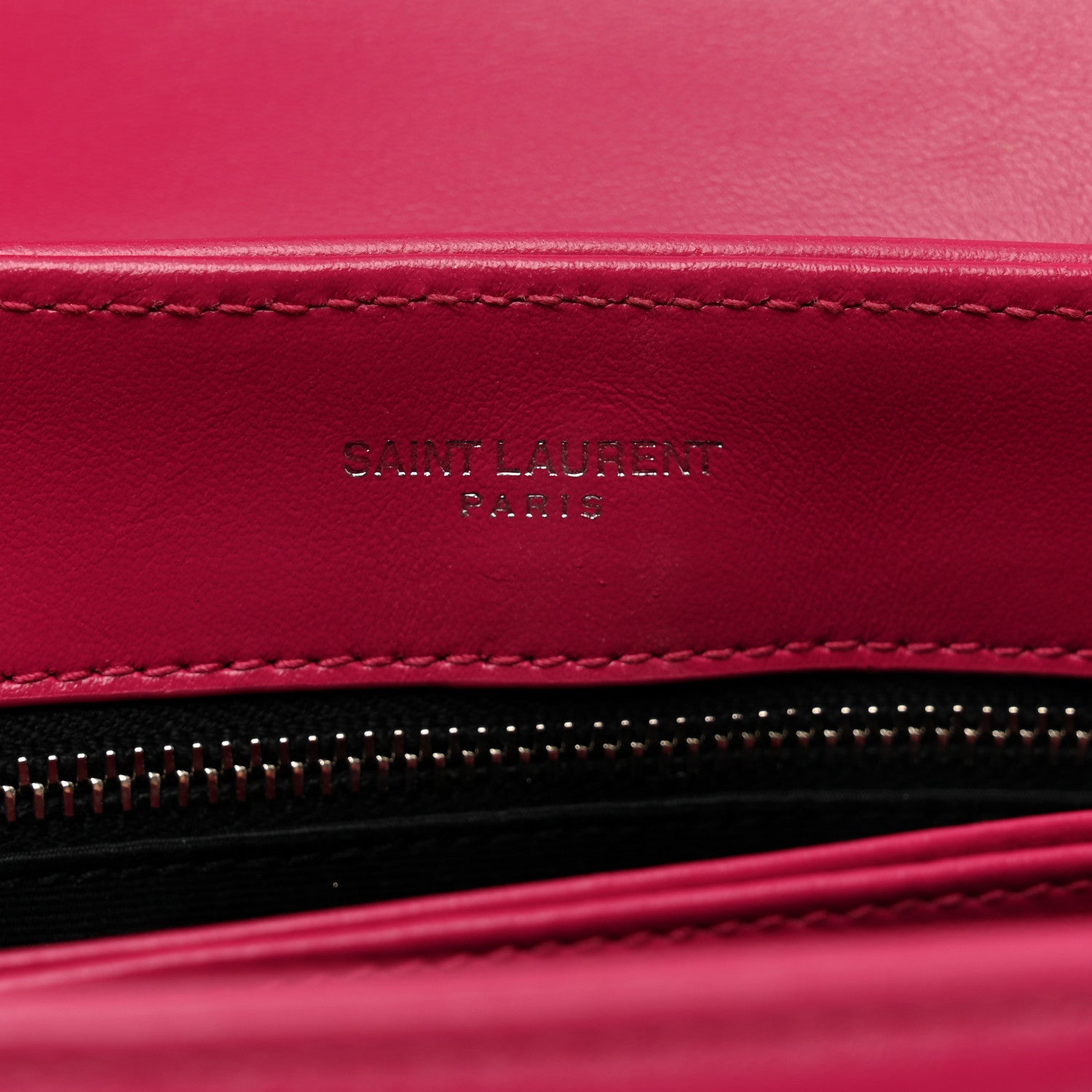 Saint Laurent Calfskin Y Quilted Monogram Toy Loulou Crossbody Bag Freesia 8 of 11