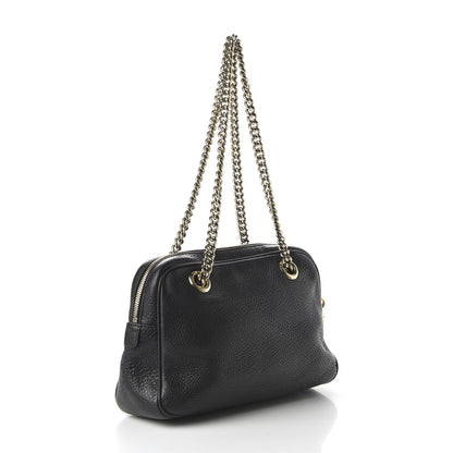 Gucci Pebbled Calfskin Small Soho Bowler Black 3 of 10
