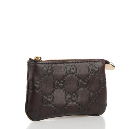 Gucci Guccissima Key Case Chocolate 3 of 7