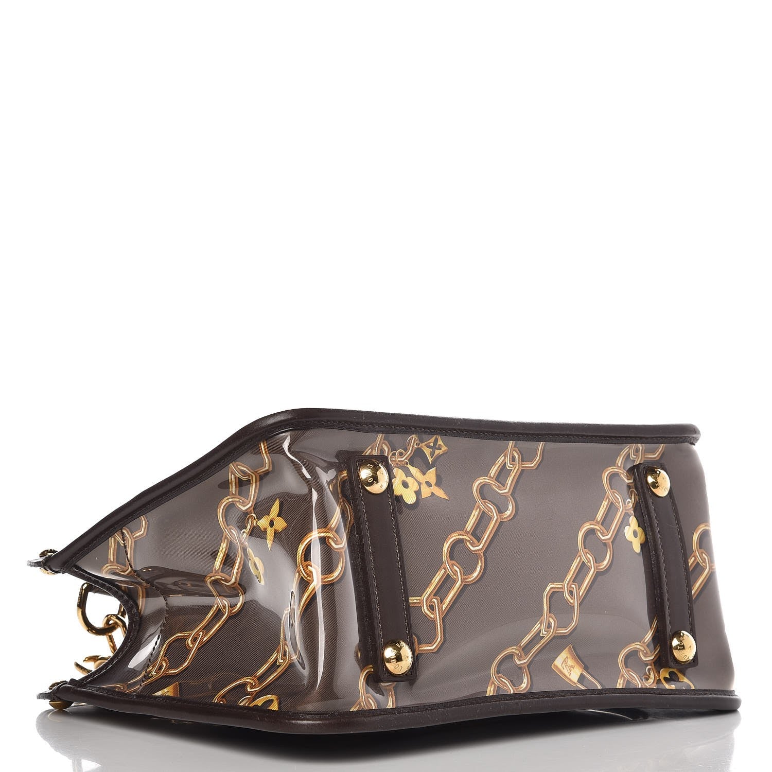 Louis Vuitton Monogram Charms Cabas Brown 4 of 9