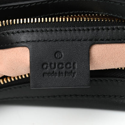 Gucci Apollo Calfskin GG Dadini Embroidered Chain Hobo Black 5 of 9