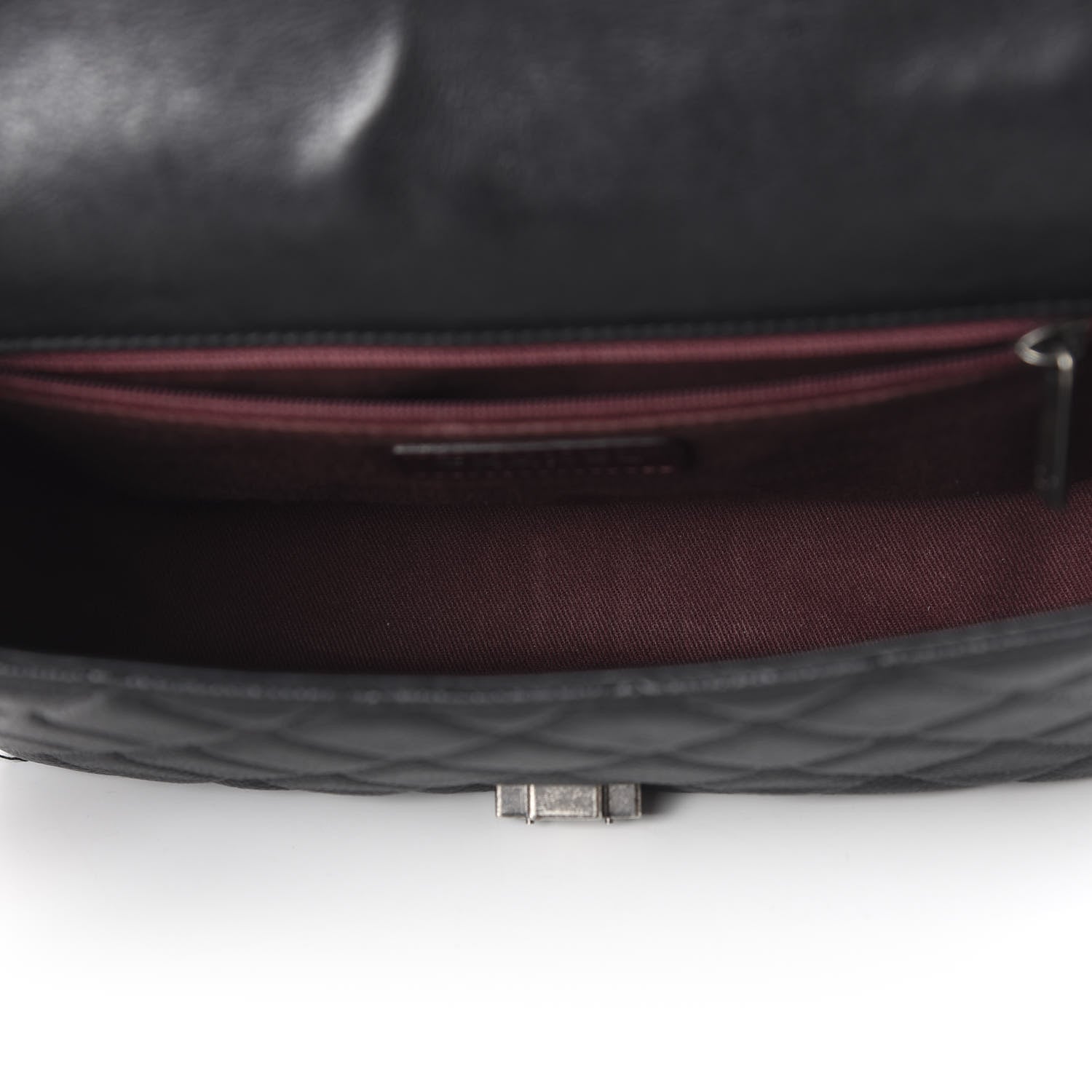 Chanel Caviar Iridescent Calfskin Quilted Medium Daily Carry Messenger Black 5 of 12