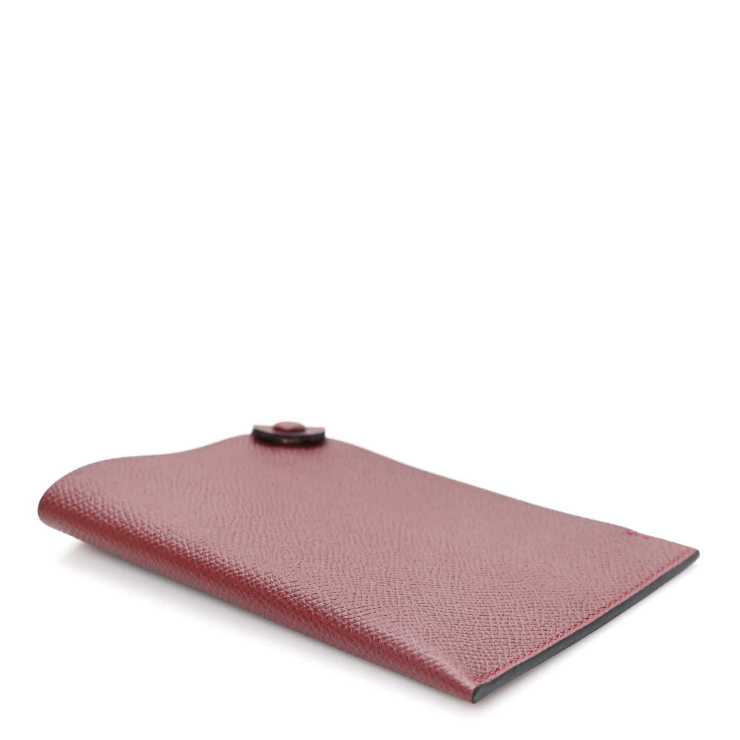 Hermes Epsom Tarmac PM Passport Holder Rouge H 4 of 7