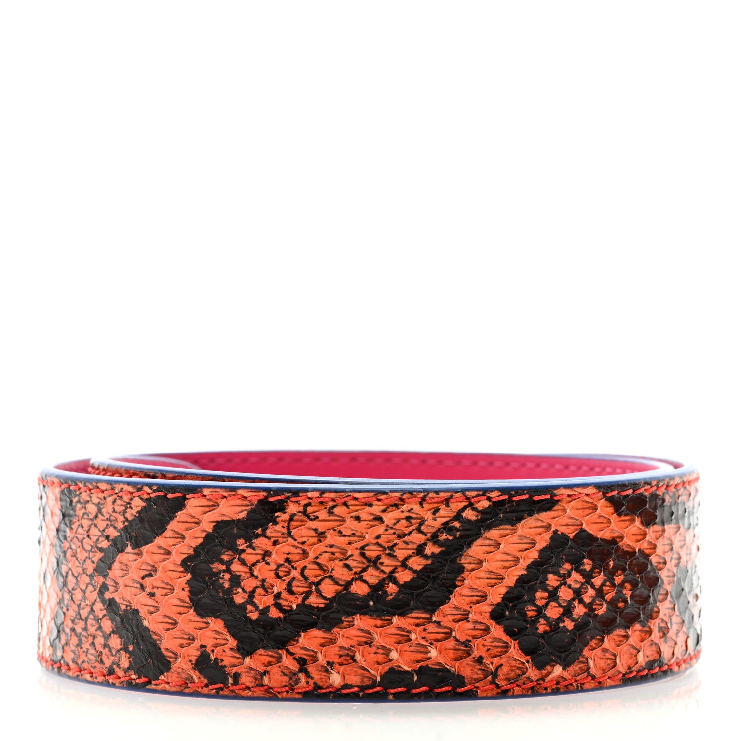 Fendi Shiny Snakeskin Vitello Dolce Strap You Multicolor 2 of 3
