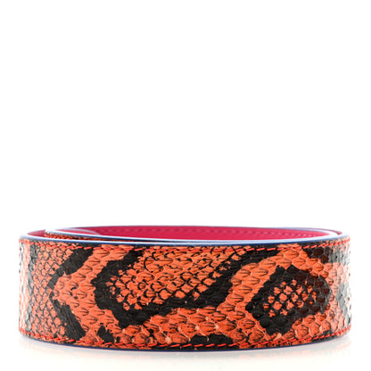 Fendi Shiny Snakeskin Vitello Dolce Strap You Multicolor 2 of 3