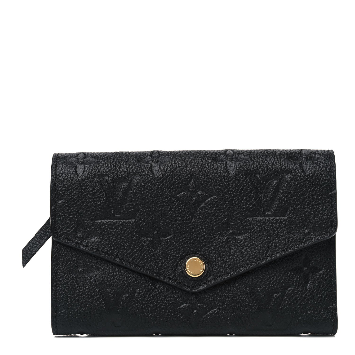 Louis Vuitton Empreinte Compact Curieuse Wallet Black 1 of 4