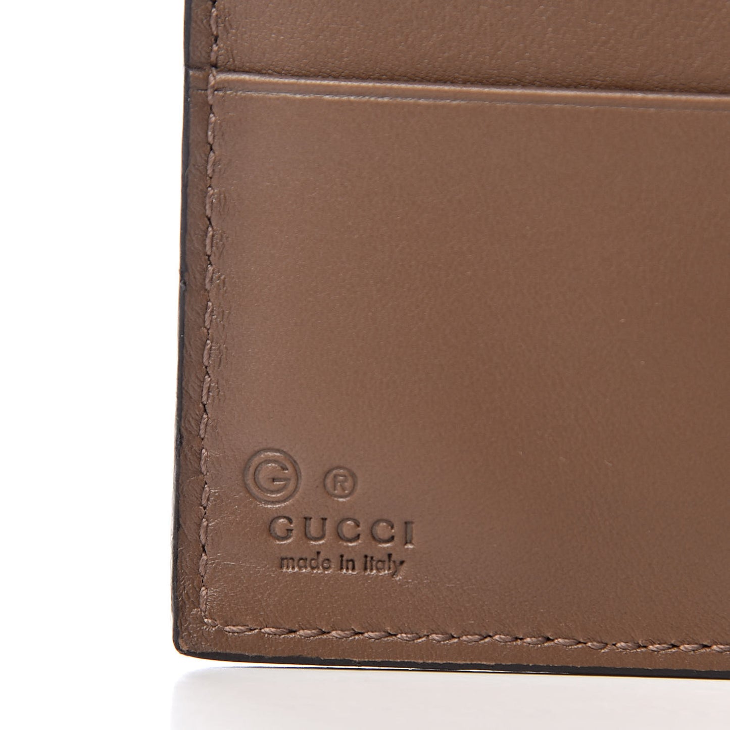 Microguccissima Passport Case Acero