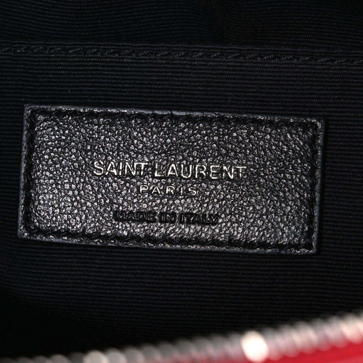 Saint Laurent Calfskin Matelasse Monogram Lou Camera Bag Rouge Eros 6 of 10