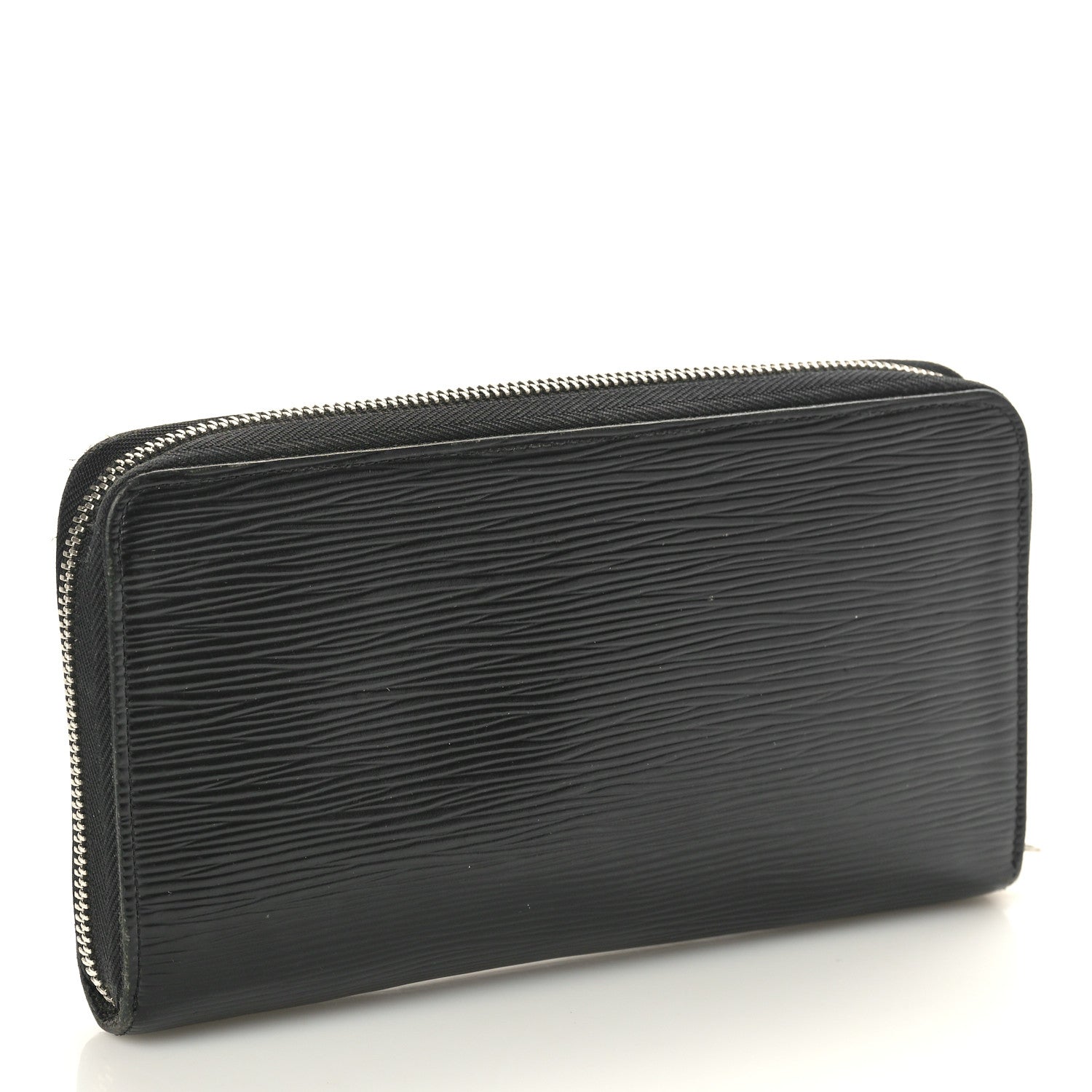 Louis Vuitton Epi Zippy Organizer Wallet Black 3 of 7