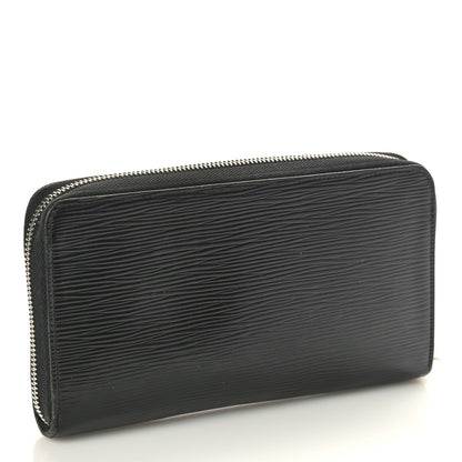 Louis Vuitton Epi Zippy Organizer Wallet Black 3 of 7