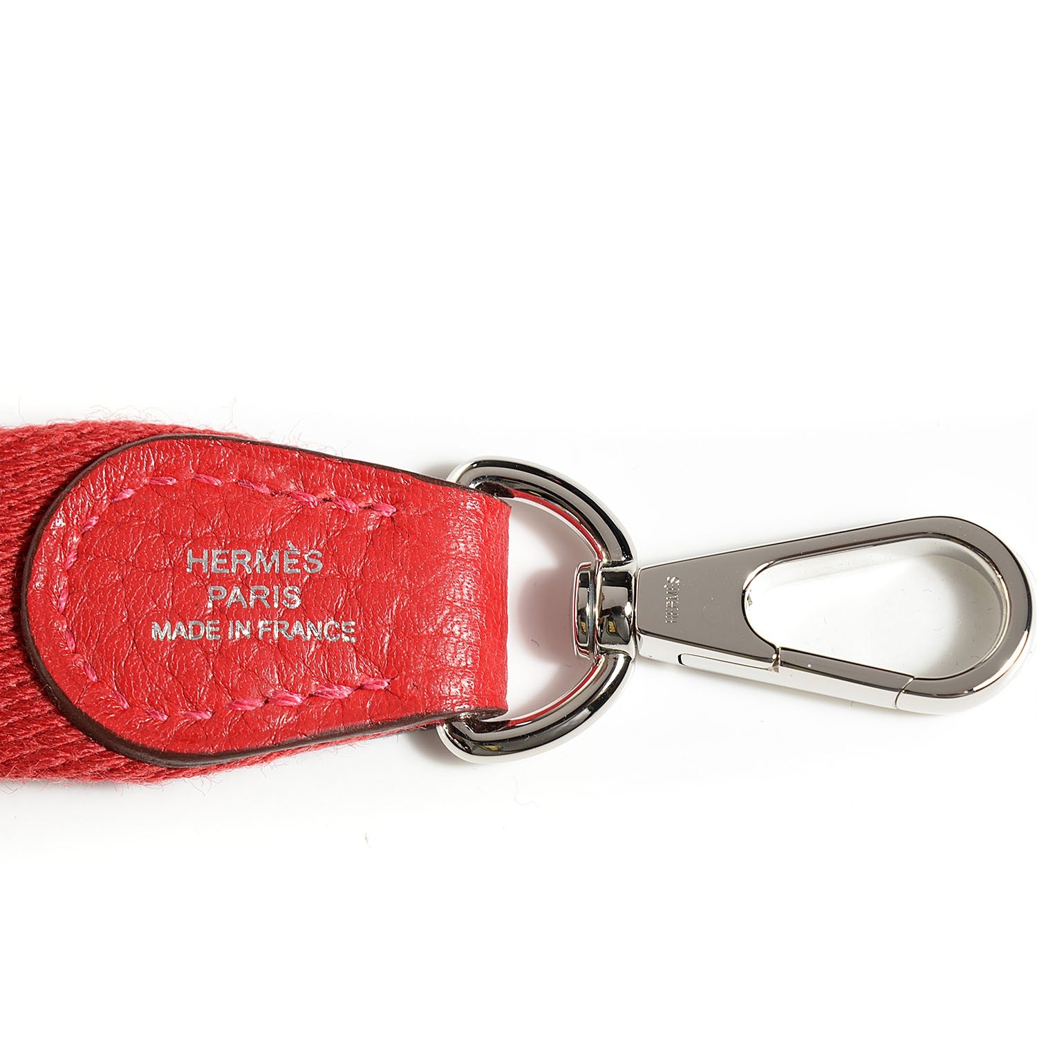 Hermes Taurillon Clemence Evelyne TPM Rouge Casaque Crevette 15 of 16