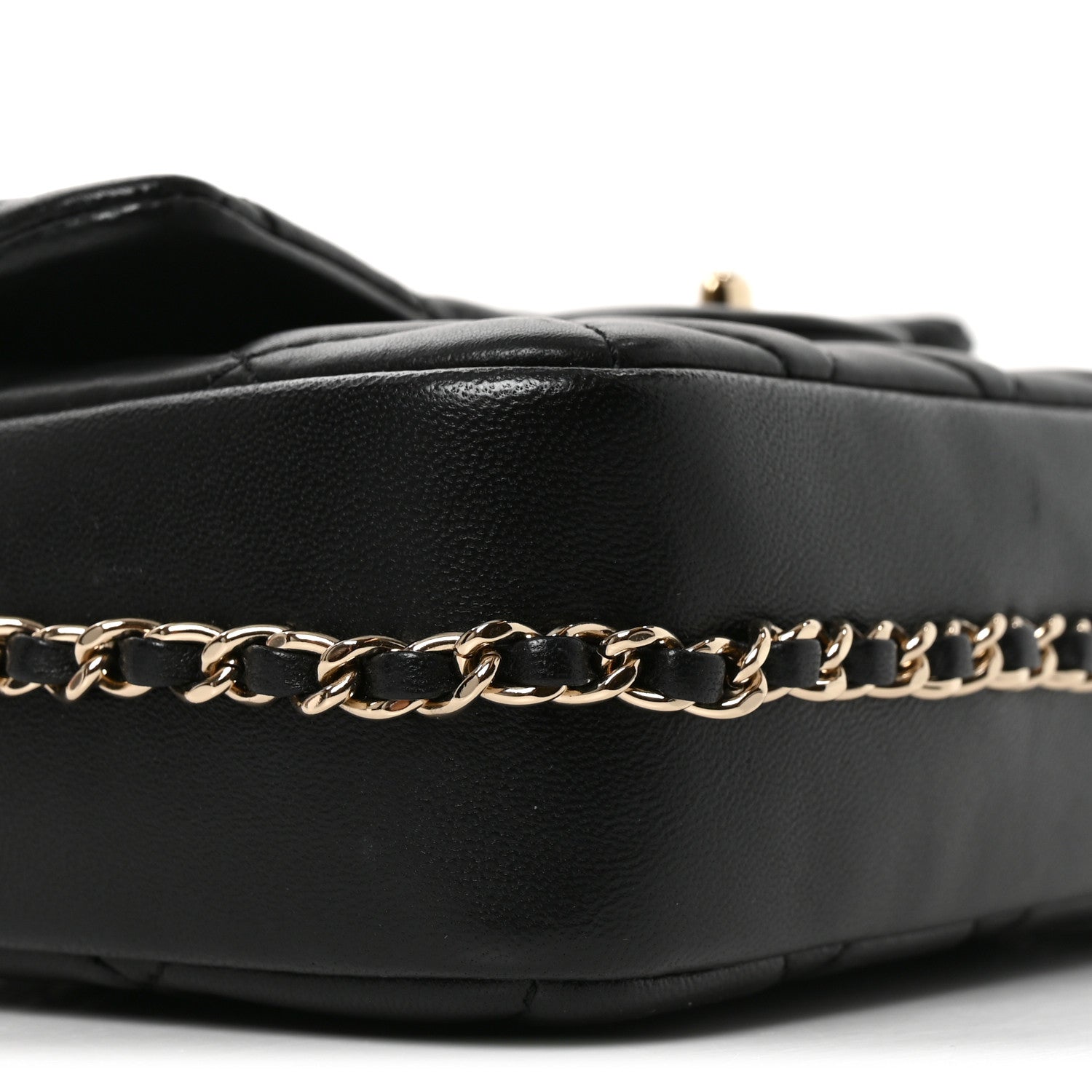 Chanel Lambskin Quilted Small My Precious Flap Black 9 of 10