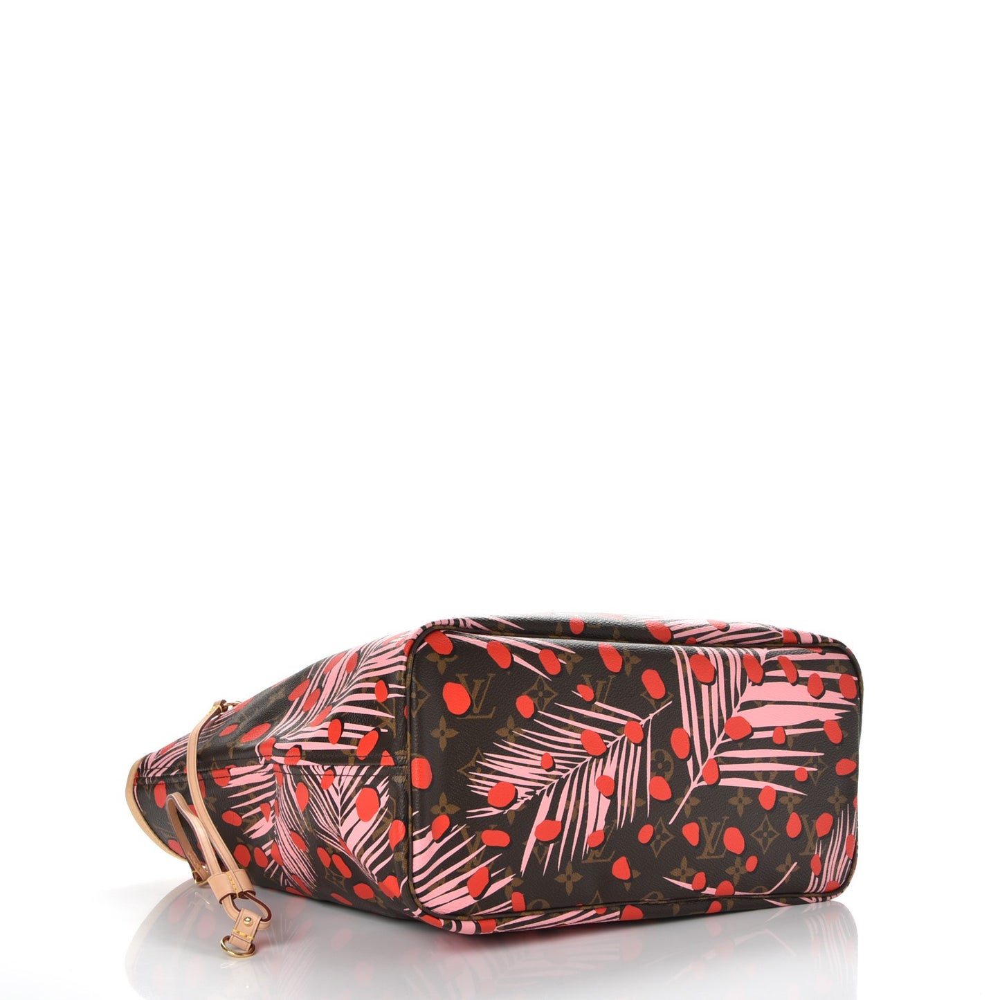 Monogram Jungle Dots Neo Neverfull MM Sugar Pink Poppy