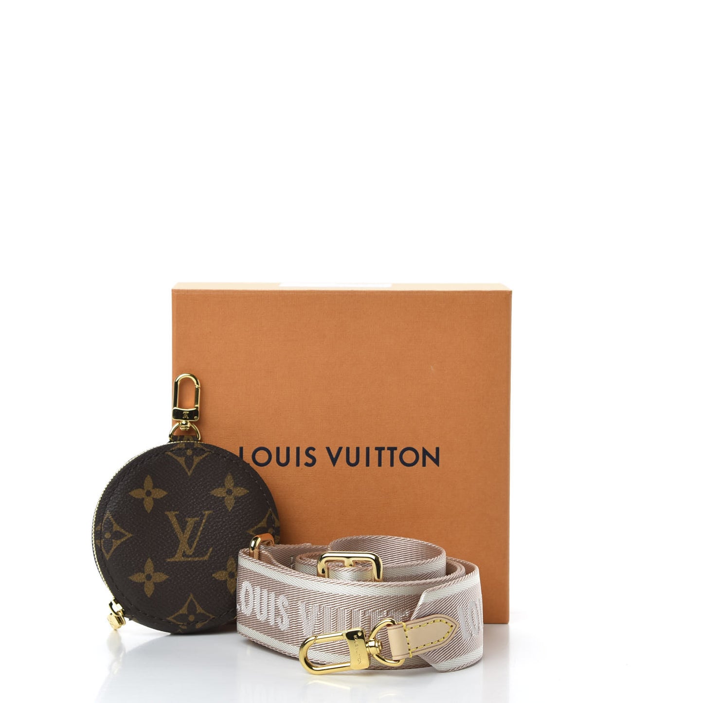 Nylon Bandouliere Shoulder Strap Macadamia